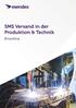 SMS Versand in der Produktion & Technik. Broschüre