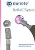BioBall System. Operationsanleitung und Bestellinformationen