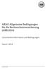 ARAG Allgemeine Bedingungen für die Rechtsschutzversicherung (ARB 2014)