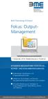 Fokus: Output- Management