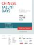 15/16 APRIL 2016 KÖLN. Find Your Talents! Die Jobmesse für Studenten, Absolventen und Professionals