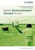 Bulletin Environnement Umwelt Bulletin