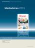 Mediadaten 2015. Verlagsbereich Wirtschaft. wko.at/ktn www.kaerntnerwirtschaft.at. www.wirtschaftsverlag.at. Die Zeitung der Wirtschaftskammer Kärnten