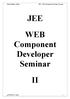 JEE Web Component Developer Seminar