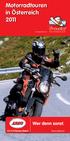 Motorradtouren in Österreich 2011