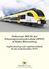 Zielkonzept 2025 für den Schienenpersonennahverkehr (SPNV) in Baden-Württemberg. Angebotskonzept und Angebotsstandards für den landesbestellten SPNV