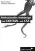 Björn Seibert Manuela Hoffmann. Professionelles Webdesign I mit (X)HTML und CSS [