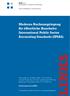INKS. Moderne Rechnungslegung für öffentliche Haushalte: International Public Sector Accounting Standards (IPSAS)
