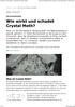 5 Fakten zu Crystal Meth - Spektrum der Wissenschaft http://www.spektrum.de/wissen/wie-wirkt-und-schadet-crystal-meth/1...
