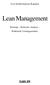 Uwe Groth/Andreas Kammel. Lean Management. Konzept - Kritische Analyse - Praktische Lösungsansätze GABLER