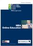 MBA Online Education. Grenzenlos. In Weiterbildung. www.aim.ac.at. Lehrgang zur Weiterbildung gem. 9 Fachhochschulstudiengesetz.
