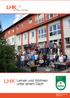 LHK. Lernen und Wohnen unter einem Dach. LHK Rosenheim e.v. www.lhk.de