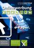 Onlinewerbung. e-paper. Download unter www.crossvertise.com/downloads