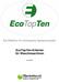 EcoTopTen-Kriterien für Waschmaschinen
