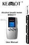 Alcohol breath tester MIE0217