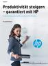 Produktivität steigern garantiert mit HP