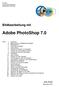 Adobe PhotoShop 7.0. Bildbearbeitung mit. Jarka Arnold. PH Bern Institut Sekundarstufe I Studienfach Informatik