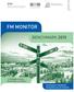 FM MONITOR BENCHMARK 2015. mit aktuellen Immobilien- Kennzahlen aus der Schweiz. 13 400 Objekte mit einer Gesamtfläche von 52 Mio m 2