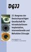 DGII. 27. Kongress der Deutschsprachigen Gesellschaft für Intraokularlinsen- Implantation, Interventionelle und Refraktive Chirurgie
