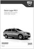 Dacia Logan MCV PREISE GÜLTIG AB 01.05.2015 DATEN STAND 12.05.2015