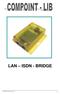 LAN ISDN - BRIDGE. COMPOINT-LIB Handbuch, Version 1.0
