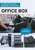 Ihr Mobiles Büro für den MB Sprinter und VW Crafter OFFICE BOX. ruck zuck einsatzbereit!