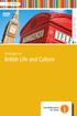 Didaktische FWU-DVD. Spotlights on: British Life and Culture