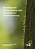 Waldpflege und Waldverjüngung unter dem Aspekt der Klimaveränderung