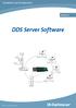 Installation und Konfiguration. Deutsch. DDS Server Software. Rev. 1.2.0 /2012-03-05