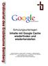 Schulungsunterlagen Inhalte mit Google Cache wiederfinden und wiederherstellen