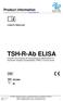 TSH-R-Ab ELISA Enzyme Immunoassay for the quantitative determination of thyrotropin receptor autoantibodies (TRAb) in human serum