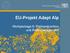 Bayerisches Landesamt für Umwelt Bayerisches Landesamt für Umwelt. EU-Projekt Adapt Alp. Workpackage 6: Risikoprävention und Risikomanagement