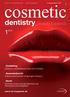 cosmetic dentistry _ beauty & science _Fachbeitrag _Anwenderbericht _Recht www.cd-magazine.de Zahnform- und Smilelinekorrektur durch Veneers