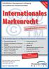 Internationales Markenrecht speziell für Nicht-Juristen!