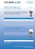 Flimlux LED Lampe E27 6 Watt