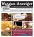 Wasgau-Anzeiger FROHE WEIHNACHTEN UND EINEN GUTEN RUTSCH INS JAHR 2013! mit den amtlichen Bekanntmachungen