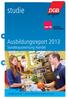 studie Ausbildungsreport 2013 Sonderauswertung Handel www.dgb-jugend.de / www.handel.verdi.de/ jugend-im-handel