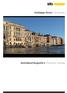 StoDesign Forum Workshops. Architekturfotografie II Programm Venedig