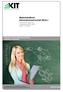 Modulhandbuch Informationswirtschaft (M.Sc.)
