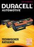 AUTOMOTIVE TECHNISCHER RATGEBER. duracell-automotive.com