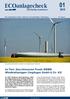 Im Test: Geschlossener Fonds WEBW Windkraftanlagen Creglingen GmbH & Co. KG