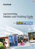 Large Format Printing Medien und Finishing Guide