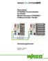 Redundante ETHERNET-Kommunikation mit WAGO- Medienredundanz-ETHERNET- Feldbuscontroller 750-882