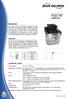 Produktbeschreibung Pumpe TM1 elektrisch