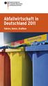Abfallwirtschaft in Deutschland 2011. Fakten, Daten, Grafiken