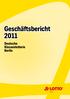 Geschäftsbericht 2011. Deutsche Klassenlotterie Berlin