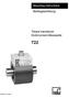 Mounting instructions. Montageanleitung. Torque transducer Drehmoment Messwelle T22. A2302-6.0 en/de