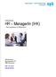 Zertifikatslehrgang HR Manager/in (IHK) - Personalarbeit im Mittelstand -