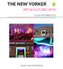 THE NEW YORKER ART & CULTURE DAYS E N J O Y T H E D I F F E R E N C E! 05. BIS 09. SEPTEMBER 2012