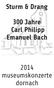 Sturm & Drang 300 Jahre Carl Philipp Emanuel Bach